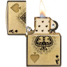 Зажигалка ZIPPO ACE OF SKULLS DESIGN 46388