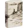 Zippo Western Design 48518 — белая матовая
