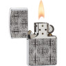 Zippo Armor 28835 — зажигалка-свеча, серебристый глянец